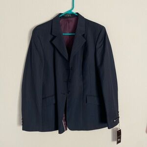 RJ Classics Women's Delmar Jacket Blazer Platinum Collection Wool 14L NWD (READ)